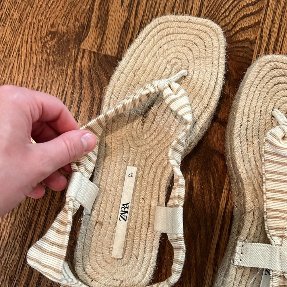 Zara Wrap Platform Sandals - Picture 3 of 4